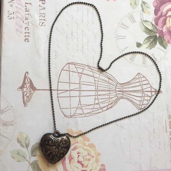 Jewelry - BRONZE HEART NECKLACE Jewelry - BRONZE HEART NECKLACE
